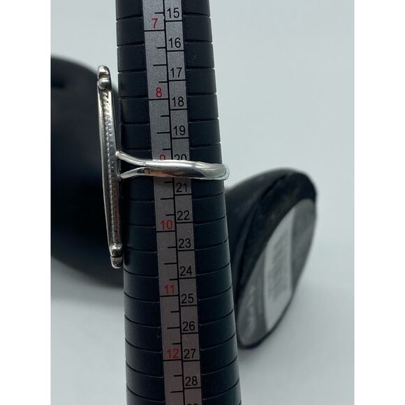 Sterling silver Turquoise Mother of Pearl Ring‎ - Picture 4 of 5